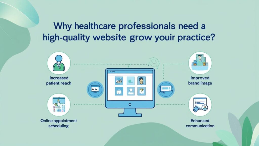 Why Healthcare Professionals Need a High-Quality Website to Grow Their Practice